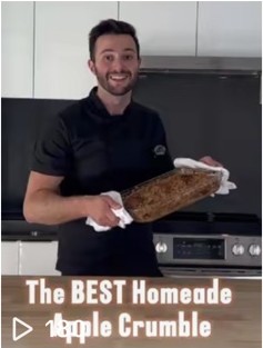 The Best Homemade Apple Crumble cover image