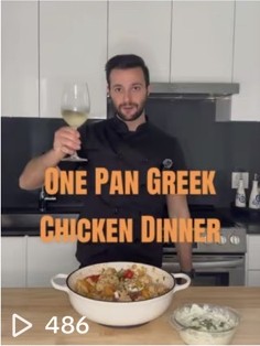 One-Pan Greek Chicken with Tzatziki cover image