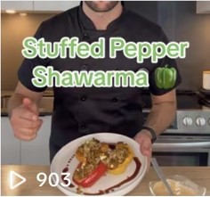 Stuffed Pepper Shawarma cover image